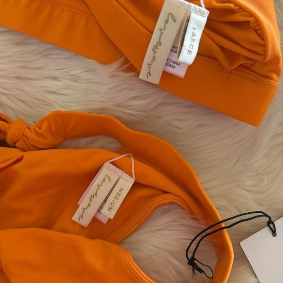 Love wave orange bikini set - Picture 2 of 2